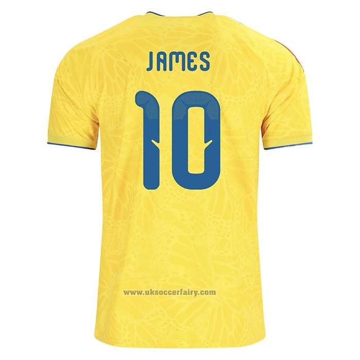 Colombia Player James Rodriguez Home Shirt 2026